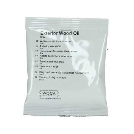 Woca Exterior Oil GRAY for Terrace, Furniture, Log Cabin etc.