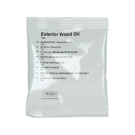 Woca Exterior Oil TEAK for Terrace, Furniture, Log Cabin etc.