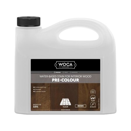 Woca Pre Colour (Impregneerbeits) BRUIN 2,5 Ltr