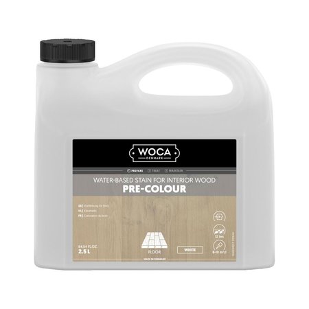 Woca Pre Color (Tinte de Impregnación) BLANCO 2.5 Ltr