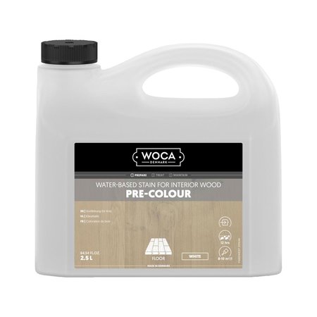 Woca Pré couleur (teinture d'imprégnation) BLANC 2,5 litres