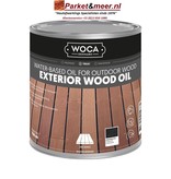 Woca Exterior Oil ANTHRACITE for Terrace, Furniture, Log Cabin, etc.