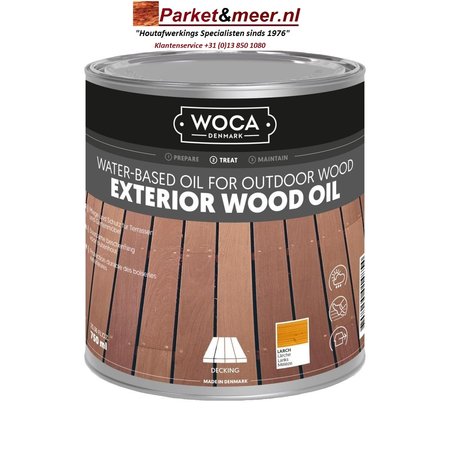 Woca Exterior Oil LARCH for Terrace, Furniture, Log Cabin, etc.