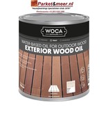 Woca Exterior Oil WHITE for Terrace, Furniture, Log Cabin, etc.