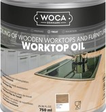 Woca Worktop oil (Natural, White, Gray or Black)