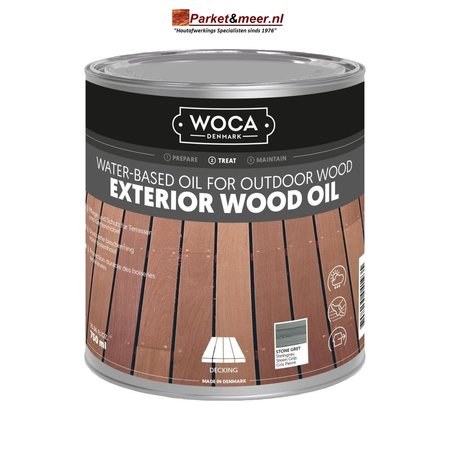 Woca Aceite Exterior GRIS PIEDRA