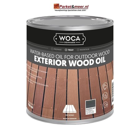 Woca Exterior Oil THUNDER GREY