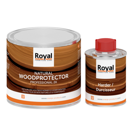 Oranje Natural Wood Protector 2K (500ml incl harder)