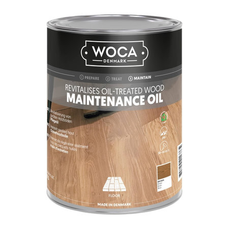 Woca Huile d'entretien MARRON 1 Ltr