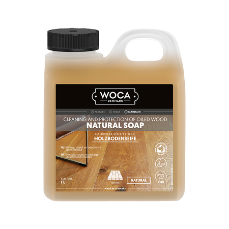 Woca ACTIE: Natuur Zeep 3x 1 Ltr Naturel of WIT