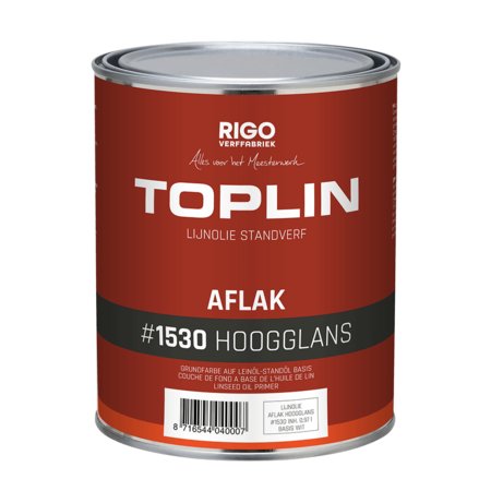 Rigo Toplin Aflak Basis WIT (U kunt hier hoog of zijdeglans kiezen)