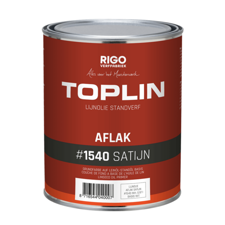 Rigo Toplin Aflak Basis WIT (U kunt hier hoog of zijdeglans kiezen)