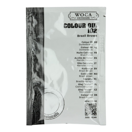 Woca Aceite de color marrón Brasil n.° 102