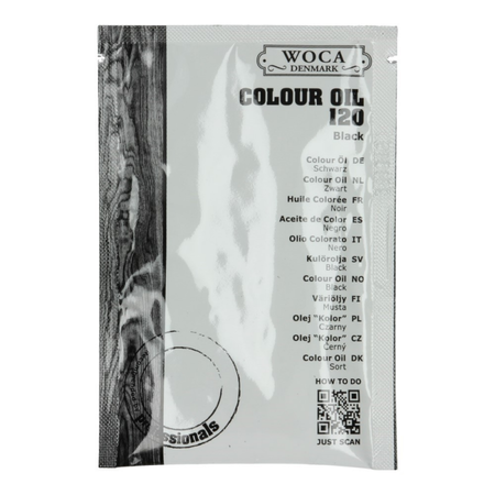 Woca Colored Oil Black No. 120
