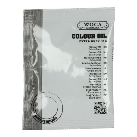 Woca Aceite de color gris extra n.° 314
