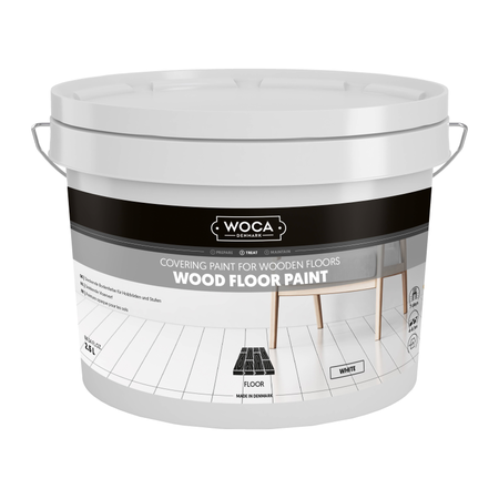 Woca Floor paint / Floor paint WHITE 2.5 Ltr