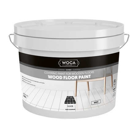 Woca Pintura para pisos / Pintura para pisos WHITE 2.5 Ltr