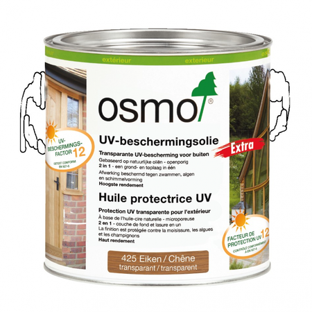 Osmo Buitenhout Aceite de protección UV (haga clic para ver colores y opciones) 420, etc.