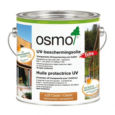 Osmo Buitenhout Huile de protection UV (cliquez pour les couleurs et les options) 420 etc.