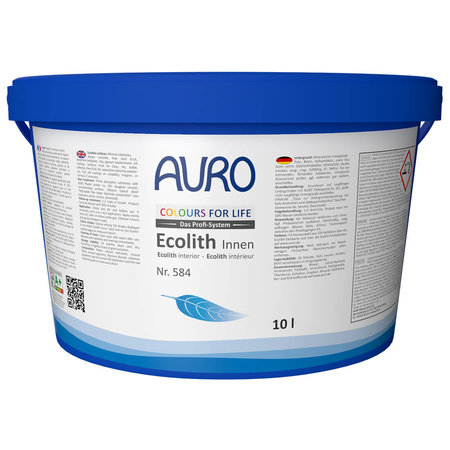 Auro 584 Peinture murale d'intérieur Ecolith (choisissez votre contenu)