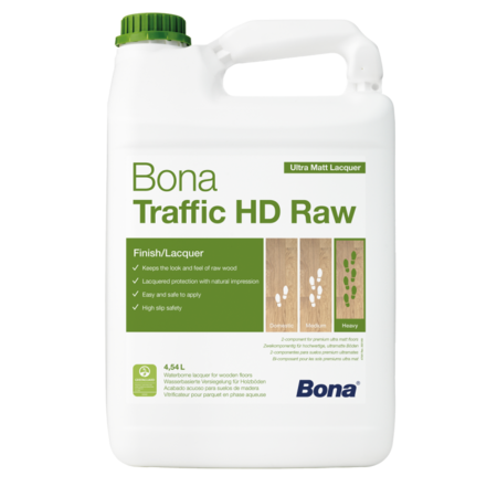 Bona Traffic HD RAW Ultra matt paint (4.95 ltr incl hardener)