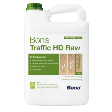 Bona Traffic HD RAW Ultra matte lak (4,95 ltr incl harder)