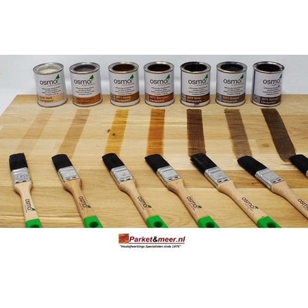 Osmo Hardwax oil in colour FARBIG 3040,3041,3044 etc.