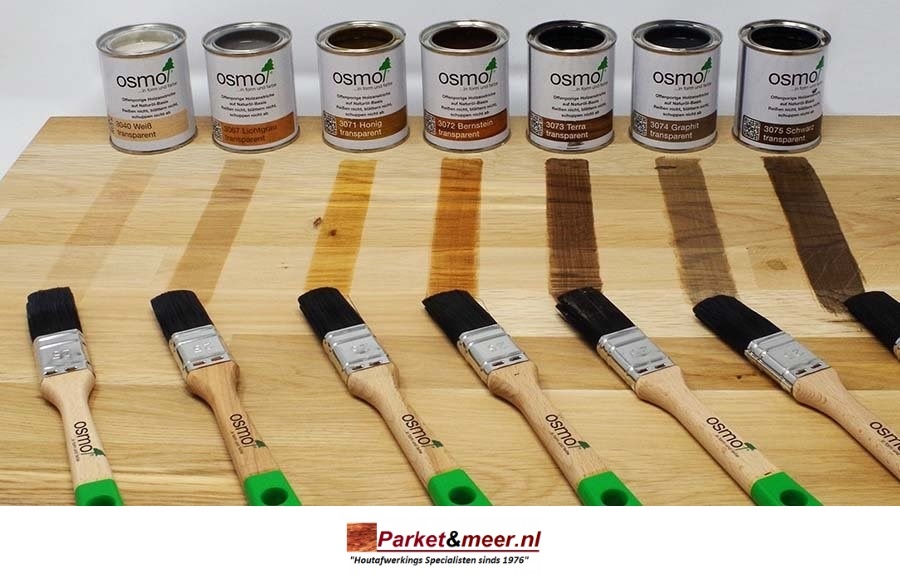 Tinte al Aceite para maderas interior de OSMO 