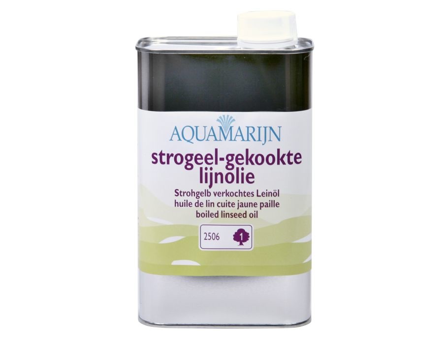 Kip Handel Gymnastiek Aquamarijn Strogeel gekookte Lijnolie (klik hier voor de inhoud) |  Parketenmeer.nl