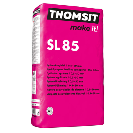 Thomsit SL85 Sistema nivelador compuesto 25 kg
