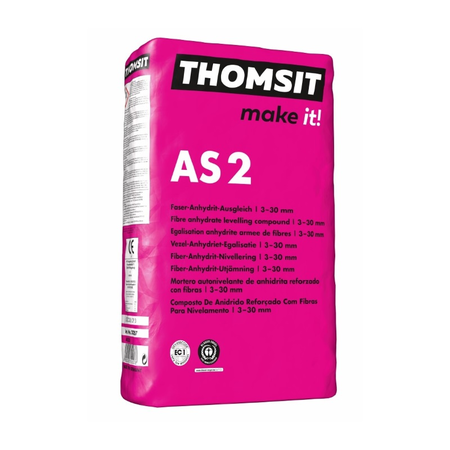 Thomsit AS 2 Anhydrite Egaline 25 kg (fibre reinforced)