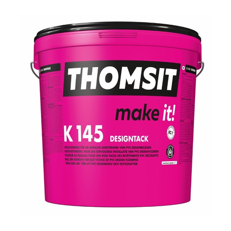 Thomsit Fijación de rodillos K145 para cintas de PVC con contenido de 10 KG.