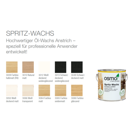 Osmo Spray Wax (sprayable hard wax oil)