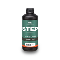 STEP 1k Parketlak MAT 6650 (1 of 4 liter klik hier)