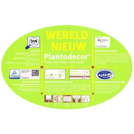 Auro Peinture murale Plantodecor Premium Project no 524 WHITE