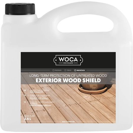 Woca Escudo de madera exterior de 2.5 litros