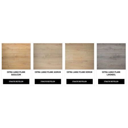 Douwes Dekker ELEGANT: 9mm Laminate in 4 beautiful colors [click here] Price per pack of 2,673m2