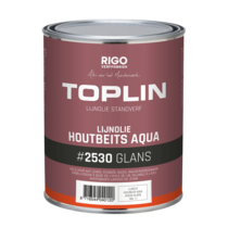 Teinture pour bois Toplin Aqua brillante n° 2530 (cliquez pour voir la couleur et le contenu)