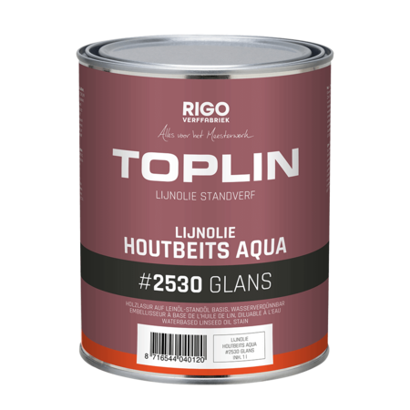 Rigo Tinte para madera Toplin Aqua brillante n.° 2530