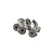 Tisa-Line Felt Cap (Felt Glider) with Screw (click for size)