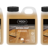 Woca ACTION: Nature Soap 3x 1 Ltr Natural or WHITE