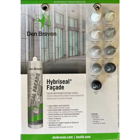 Zwaluw Hybriseal Fachada (Kit de ampliación para marcos de ventanas, etc.)