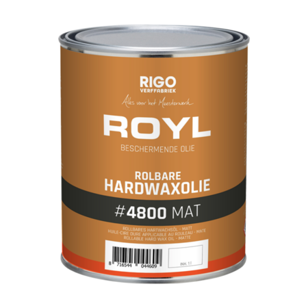 Royl Huile de cire dure enroulable #4800 MAT