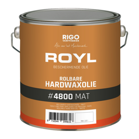 Royl Huile de cire dure enroulable #4800 MAT