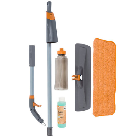 Loba Ensemble balai pulvérisateur pour la maison, adapté aux parquets, stratifiés et PVC.