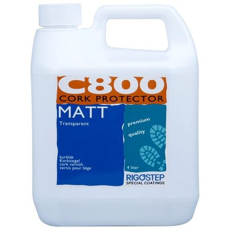 RigoStep Cork varnish C600 Transparent or Natural Brown