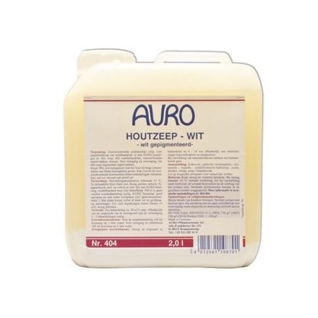 Auro 404 Wood soap WHITE