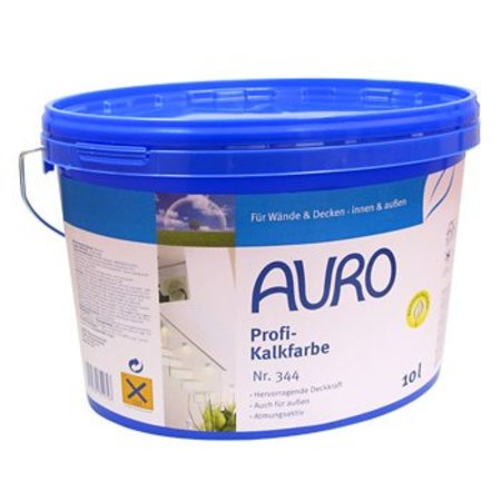Auro 344 Professional Lime Paint WHITE