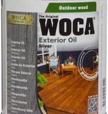 Woca Aceite Exterior PLATA para Terraza, Muebles, Cabaña de Madera, etc.