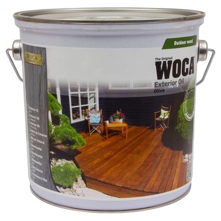 Woca Exterior Oil SALT GREEN for Terrace, Furniture, Log Cabin, etc.